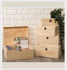 Wood Nesting Boxes